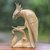 Wood sculpture, 'Majestic Cockatoo' - Majestic Cockatoo and Tree Branch Crocodile Wood Sculpture thumbail