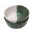 Ceramic bowls, 'Dual Leaves' (pair) - White and Green Ceramic Leaf Bowls from Indonesia (Pair) (image 2d) thumbail
