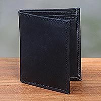 Leather wallet,