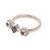 Iolite and blue topaz cocktail ring, 'Cool Trio' - Sterling Silver Blue Topaz and Iolite Faceted Cocktail Ring (image 2d) thumbail