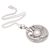 Cultured pearl pendant necklace, 'Peacock Throne' - Cultured Pearl Peacock Pendant Necklace from Bali (image 2a) thumbail