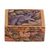 Wood mini jewelry box, 'Sumatran Elephant' - Elephant-Themed Wood Mini Jewelry Box from Bali (image 2e) thumbail