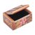 Wood mini jewelry box, 'Butterfly Paradise' - Hand Painted Mini Jewelry Box with Butterfly Motif (image 2e) thumbail