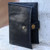Leather passport wallet, 'Gringsing Getaway in Black' - Fair Trade Handcrafted Black Leather Passport Holder (image 2b) thumbail