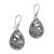Sterling silver dangle earrings, 'Tropical Swans' - Sterling Silver Dangle Earrings with Swan Motif (image 2a) thumbail