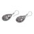 Sterling silver dangle earrings, 'Tropical Swans' - Sterling Silver Dangle Earrings with Swan Motif (image 2c) thumbail