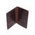 Leather passport wallet, 'Journey Mate in Dark Brown' - Dark Brown Leather Snap Closure Bi-Fold Passport Wallet (image 2d) thumbail