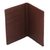 Cotton and faux leather passport holder, 'Winds of Travel' - Brown Faux Leather and Colorful Cotton Print Passport Holder (image 2e) thumbail