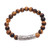 Tiger's eye beaded stretch bracelet, 'Pura Wangi' - Tiger's Eye Beaded Stretch Pendant Bracelet from Bali (image 2a) thumbail