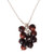 Tiger's eye pendant necklace, 'Elegant Wine' - Tiger's Eye Cluster Pendant Necklace from Bali (image 2a) thumbail