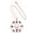 Amethyst and citrine pendant necklace, 'Matahari' - Amethyst and Citrine Pendant Necklace from Bali (image 2b) thumbail