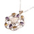 Amethyst and citrine pendant necklace, 'Matahari' - Amethyst and Citrine Pendant Necklace from Bali (image 2c) thumbail