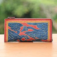 Leather wallet,
