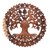 Wood relief panel, 'Sunny Tree' - Tree-Themed Suar Wood Relief Panel from Bali (image 2a) thumbail
