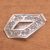 Sterling silver money clip, 'Serene Swirls' - Artisan Crafted Sterling Silver Floral Money Clip from Bali thumbail