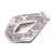 Sterling silver money clip, 'Serene Swirls' - Artisan Crafted Sterling Silver Floral Money Clip from Bali (image 2a) thumbail