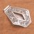 Sterling silver money clip, 'Serene Swirls' - Artisan Crafted Sterling Silver Floral Money Clip from Bali (image 2c) thumbail