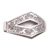 Sterling silver money clip, 'Serene Swirls' - Artisan Crafted Sterling Silver Floral Money Clip from Bali (image 2e) thumbail