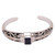 Amethyst cuff bracelet, 'Rectangle Majesty' - Faceted Amethyst Cuff Bracelet from Bali (image 2a) thumbail