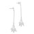 Sterling silver filigree dangle earrings, 'Rocket Blast' - Handcrafted Sterling Silver Filigree Rocket Dangle Earrings (image 2d) thumbail