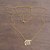 Gold plated sterling silver pendant necklace, 'Golden Virgo' - 18k Gold Plated Sterling Silver Virgo Pendant Necklace (image 2b) thumbail
