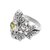Peridot cocktail ring, 'Wheat Beauty' - Wheat Motif Peridot Cocktail Ring from Bali (image 2e) thumbail