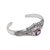 Amethyst cuff bracelet, 'Gemstone Monkey' - 4.5-Carat Amethyst Monkey Cuff Bracelet from Bali (image 2e) thumbail