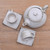 Ceramic tea set, 'Bali Vintage' - Handcrafted Ceramic Tea Set from Bali (image 2c) thumbail