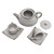 Ceramic tea set, 'Bali Vintage' - Handcrafted Ceramic Tea Set from Bali (image 2f) thumbail