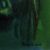 'Jesus Christ' - Signed Expressionist Painting of Jesus in Green from Bali (image 2c) thumbail