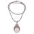 Citrine pendant necklace, 'Keeper of Elegance' - Handcrafted Citrine Pendant Necklace from Bali (image 2a) thumbail