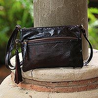 Leather sling,