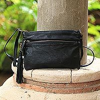 Leather sling,