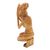 Wood sculpture, 'Praying Ibu' - Signed Wood Sculpture of a Praying Balinese Woman (image 2e) thumbail