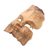 Wood mask, 'King Leaf' - Leaf-Themed Hibiscus Wood Mask from Indonesia (image 2b) thumbail