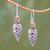 Citrine dangle earrings, 'Brightest Beauty' - Floral Drop Citrine Dangle Earrings Crafted in Bali thumbail