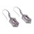 Citrine dangle earrings, 'Sanur Elegance' - Weave Pattern Citrine Dangle Earrings from Bali (image 2c) thumbail