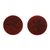 Wood stud earrings, 'Fascinating Stars' (large) - Star Motif Sawo Wood Stud Earrings from Bali (Large) (image 2a) thumbail