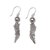 Sterling silver dangle earrings, 'Ethereal Aura' - Artisan Crafted Sterling Silver Dangle Earrings from Bali (image 2a) thumbail