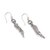 Sterling silver dangle earrings, 'Ethereal Aura' - Artisan Crafted Sterling Silver Dangle Earrings from Bali (image 2d) thumbail