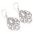 Sterling silver dangle earrings, 'Glittering Sukawati' - Handcrafted Sterling Silver Dangle Earrings from Bali (image 2d) thumbail