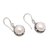 Cultured pearl dangle earrings, 'Magnificent Rope' - Rope Motif Cultured Pearl Dangle Earrings from Bali (image 2d) thumbail