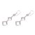 Sterling silver dangle earrings, 'Diamond Gleam' - Diamond Motif Sterling Silver Dangle Earrings from Bali (image 2c) thumbail