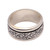 Sterling silver spinner ring, 'Kawung Jawa' - Kawung and Jawa Motif Sterling Silver Spinner Ring from Java (image 2a) thumbail