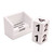 Wood calendar, 'Counting the Days in White' - Wood Perpetual Calendar in White from Bali (image 2e) thumbail