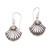 Citrine dangle earrings, 'Seashore Shells' - Seashell-Shaped Citrine Dangle Earrings from Bali (image 2a) thumbail