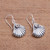 Citrine dangle earrings, 'Seashore Shells' - Seashell-Shaped Citrine Dangle Earrings from Bali (image 2b) thumbail