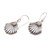 Citrine dangle earrings, 'Seashore Shells' - Seashell-Shaped Citrine Dangle Earrings from Bali (image 2c) thumbail
