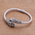 Citrine cuff bracelet, 'Dragonfly Intrigue' - Dragonfly Citrine Cuff Bracelet from Bali (image 2b) thumbail