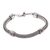 Gold accented sterling silver chain bracelet, 'Queen of Dragons' - 18k Gold Accented Sterling Silver Naga Chain Bracelet (image 2a) thumbail